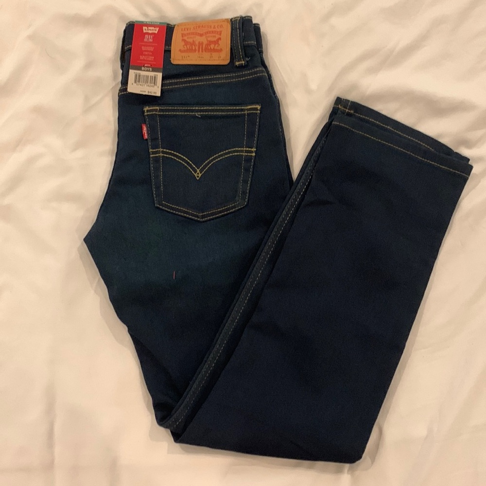 NEW W TAGS— Boys Levi’s(511 slim) size 14 regular